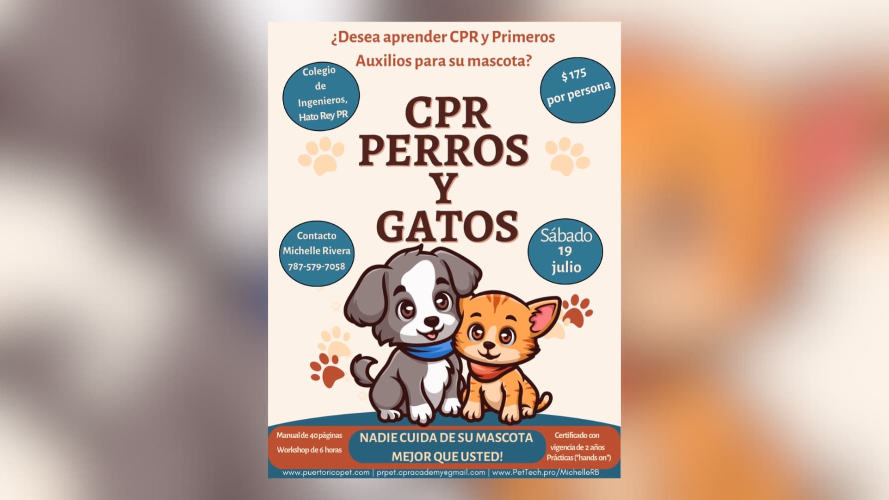 CPR Perros y Gatos